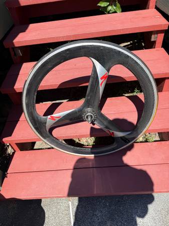 Rare Specialised Tri Spoke Rear Track wheel 1