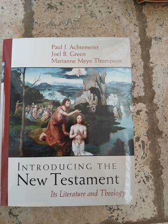 INTRODUCING THE NEW TESTAMENT IN LITERATURE and THEOLOGY 1