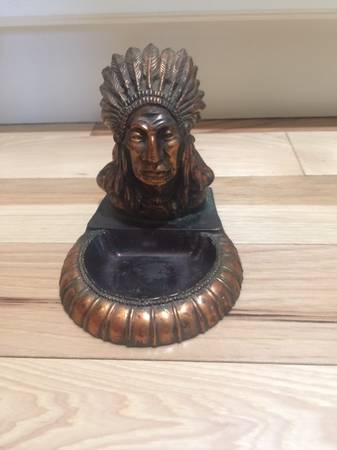 Vintage Native American Indian Ashtray - $20 (Bay View)63471072217473120