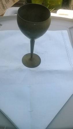 Solid Brass Goblet - Made in  India 1