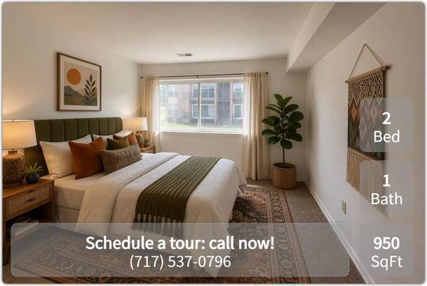 Unmatched design, unparalleled comfort: Your dream 2 BR is here. 1