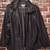 Black Faux Leather Alligator skin Jacket by TanJay 3 thumbnail