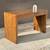CB2 Crate & Barrel 48" Runway Modern Farmhouse Acacia Wood Desk 9 thumbnail