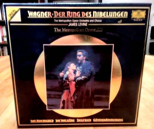 WAGNER: The Ring Cycle Box Set (7-VHS) LEVINE 1