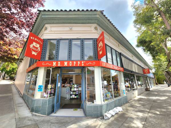 Holiday (cashier) help at Mr. Mopps' Children's Books in Berkeley 1