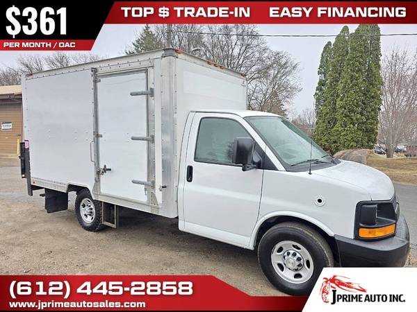 $361/mes - 2017 Chevrolet Chevy Express 3500 2 puertas, 139 pulgadas de batalla, chasis cabina - $17,899 (250 St John St Loretto, MN 55357)63480839422977121