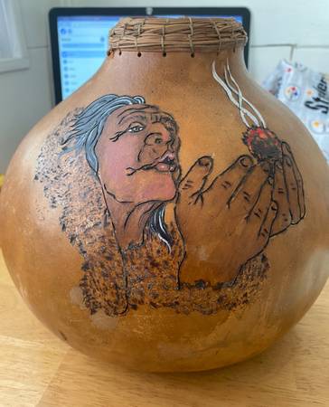 Carved Gourd 1