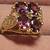 Vintage Natural Oval Rhodolite Garnet 14K Gold Ring 1 thumbnail