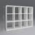 Letmobel [12-Cube Organizer] Grey [Modular Storage Shelf] New in box 3 thumbnail