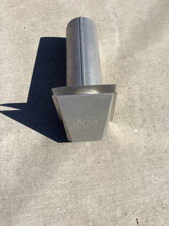 Dryer vent, aluminum, new 1