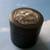 Little Round Wood Trinket Box with Pewter Elephant Seal on Lid 2 thumbnail