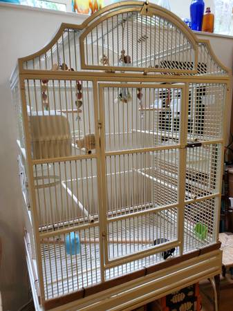 Jaula muy grande y bien construida para pájaro o loro (Bellingham)63613582947329121