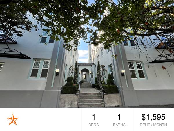 $1,595 / 1br - Ático en la azotea con vista a la ciudad. Patio, pisos de madera y admitimos mascotas! (Portland)63831250796291120