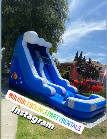 water slide trampolines, jumpy, moon walkers, bouncer 1