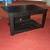 TV STAND Compact Size with Bottom Black Wood Storage Gaming Shelf 3 thumbnail