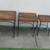Nesting Tables -  Wood/Cast Iron 1 thumbnail