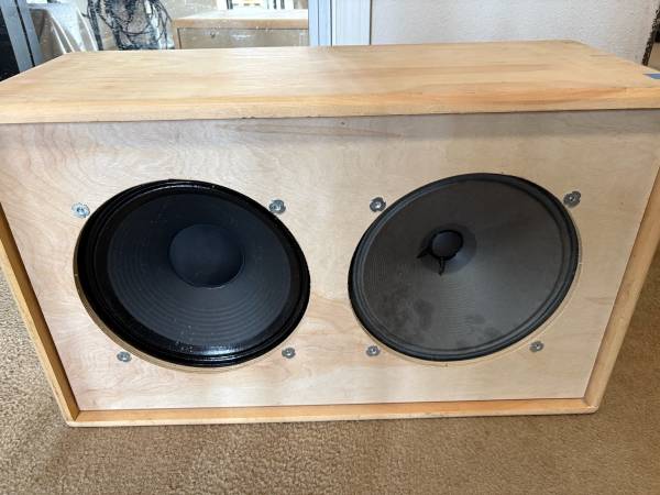 2x12cab loaded 4 ohms 1