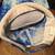 BLUE & WHITE ABSTRACT WESTMONT INTERIOR SUPPLY HOUSE ADJUSTABLE CAP 4 thumbnail