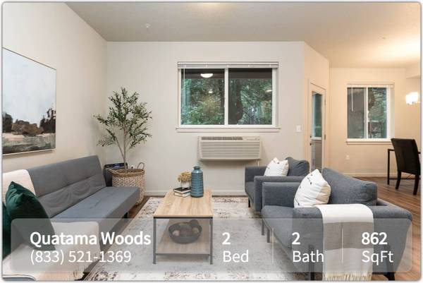 Convenient location for commuters – On the bus line! 2 bed, 2 bath 1