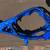 2002 Yamaha YZ250 Frame Powdercoated Playboy Blue - Prismatic Powder 3 thumbnail