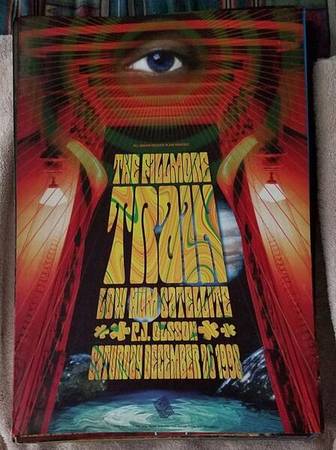 Train Fillmore poster from 12-26 1998 F356 Rex Ray 1