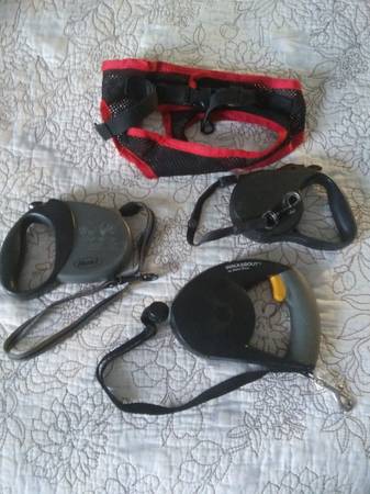 Dog Fishing Outfit, Hats, Leashes And Harnesses - $1 Each (SimiValley)63686109481345120