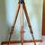 Vintage Land Surveyors Transit Level Scope Wooden Tripod, Engineers 2 thumbnail