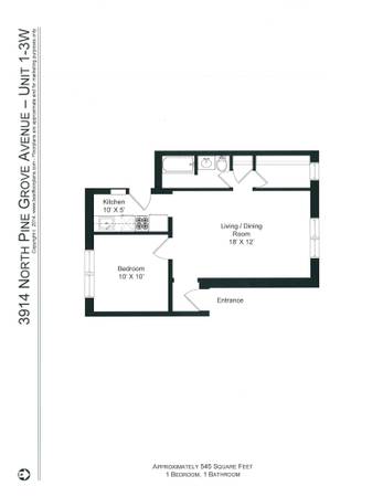 $1,795 / 1br - Acogedor de 1 dormitorio en Lakeview East con lavavajillas + CALEFACCIÓN Y GAS GRATUITOS (Lakeview)63918414332418124
