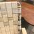 Vintage / retro webbed aluminum folding beach chair A94 6 thumbnail