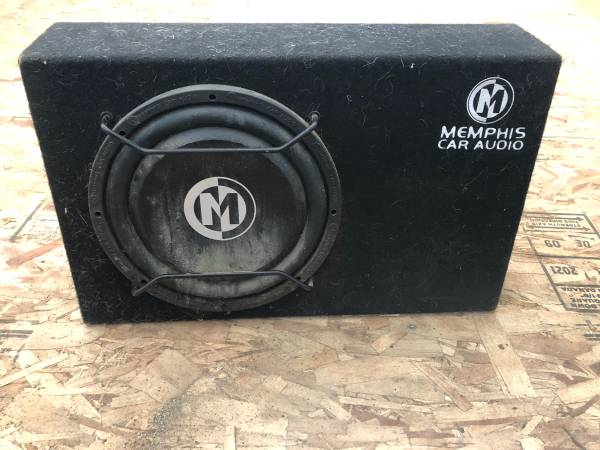 12” Memphis car audio subwoofer 1
