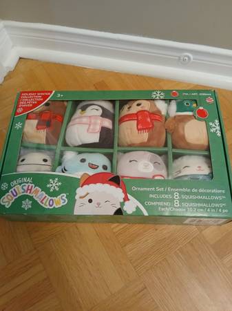 8- Kelly Toys Original Squishmallow Ornaments 2022 Christmas 1