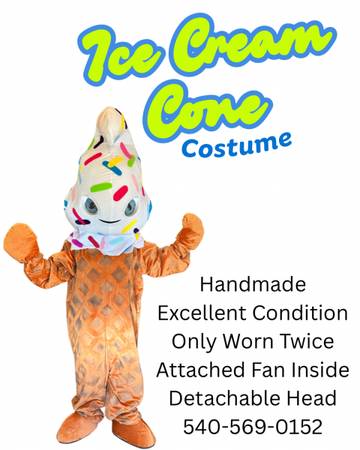 Ice cream cone costume 1