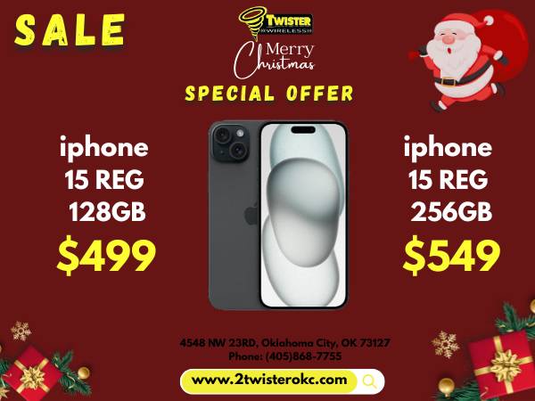 iPhone 15 REG (256GB) 1