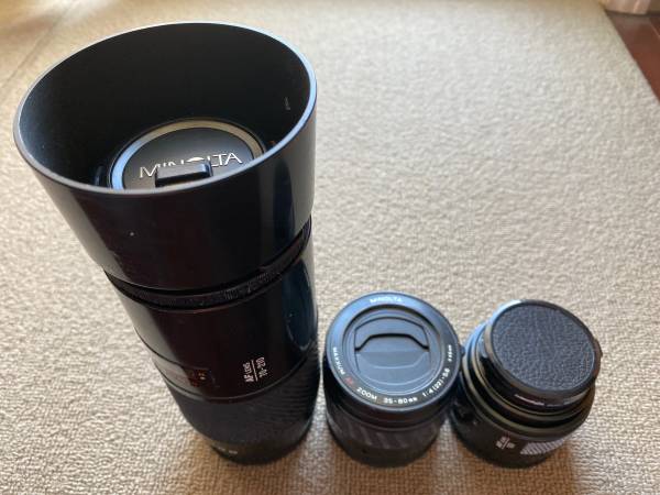 Minolta camera lenses 1