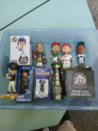 Collection Mcgwire Sosa Indianapolis Indians Kurt Warner DJ bobblehead 1