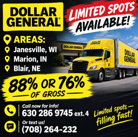 🚨 Dollar General  LIMITED SPOTS AVAILABLE! 🚨 1