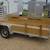 74" x 12' Quality Aluminum Utility - 20" High Removable Wood Sides 3 thumbnail