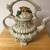 Vintage Floral Teapot Capodimonte Sculpture 2 thumbnail