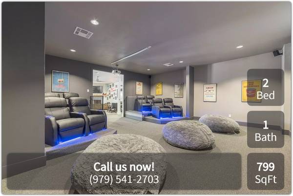 $850 / 2br - 799ft2 - A great place to kick back and relax! Beautiful neighborhood! (College Station)63806705252099121
