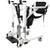 NEW EliteEdge Patient Lift Transfer Chair, Hydraulic Lift 180° Split Seat 2 thumbnail