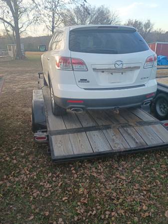 18 ft dovetail trailer with ramps