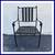 Kessler Industries Cast Iron Outdoor Arm Chair 4 thumbnail