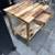 Solid Acacia Wood 22 in. Natural End Side Table 2 thumbnail