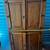 Large Solid Wood Rustic Cabinet / Armoire – Heavy, Handcrafted 9 thumbnail