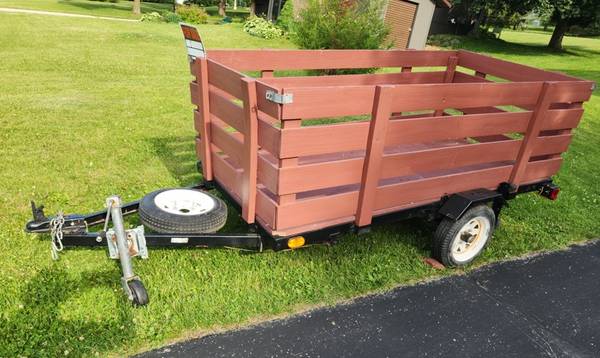 4X8  Utility Trailer 1