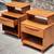 1950's H.W. one drawer END TABLE NIGHTSTAND model M538 series 1 thumbnail