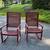 Pair of Nantucket outdoor Rocking Chairs (RED) 4 thumbnail