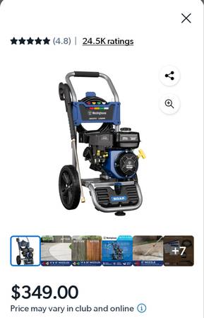 Pressure  washer  new still in box 1