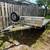 Aluminum Utility Trailer w Warn Winch and Utility Box Great Condition 2 thumbnail
