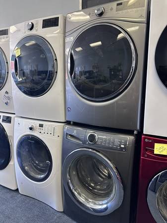 FRONT LOAD WASHER AND DRYER SET*STACKABLE*GAS OR ELECTRIC*FREE DELIVER 1